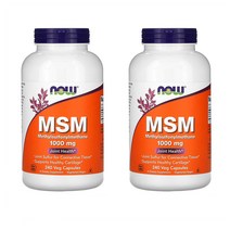나우푸드 Msm 1000 Mg Now Foods Methylsulfonylmethane 240정 2개