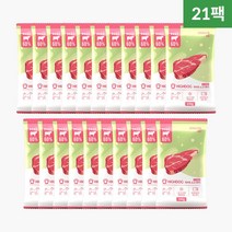 [하이독] 강아지 화식 자연식 주식(소 양 연어 닭 돼지 오리) 사료 100g (+옵션 7팩/21팩), 소(100g) x 21팩
