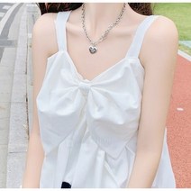 (바로배송) 제니블라우스 왕리본 크롭 시어서커 블라우스 빅리본나시블라우스 서울토바기 서울토박이