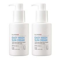 저자극 이지워시 선크림 150ml X 2개, 단품
