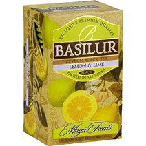 바실루르 버라이어티 팩 과일차 Magic Fruits Collection 4 Varities of Fruits teas, 1개(1팩), 레몬  amp  라임