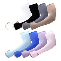 발렌티노 크리스티 국산 아쿠아엑스 무봉제 쿨토시 손등커버형 효성원사100%, 블루