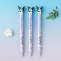 마스코트 볼펜 0.5mm-3EA 초등학생 아동 학용품 문구 캐릭터 필기구, 단품, 본상품