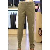 코오롱 브렌우드 22년 F/W 가을 히든 사이드밴드 면치노 스판 팬츠 BRPAA411CMX [무료배송 상품] 카키색