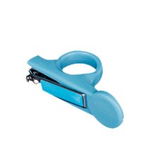 6pcs 휴대용 아기 손질 키트 손톱 가위 헤어 브러시 빗 안전 관리 세트 베이비 케어 건강, [01] Blue