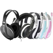 헤드셋 헤드폰 마이크내장 컴퓨터 노트북 PC 게이밍, 헤드셋 헤드폰 마이크내장 컴퓨, 6000M 블랙