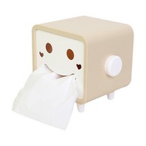 더자카 스마일 휴지 케이스, 1개