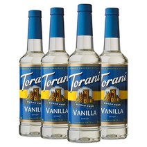 Torani 슈가프리 시럽 바닐라 25.4oz 4팩, Sugar Free Vanilla_25.4 Fl Oz