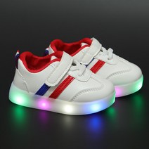 꼬꼬마슈 소확행 패셔니키즈 유아동 공용 LED운동화 kd333