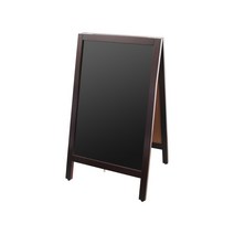 블랙보드(스탠드)소 0712 이젤보드 입간판 에이형 500x860(mm) 500x860(mm) 1개입, 6개