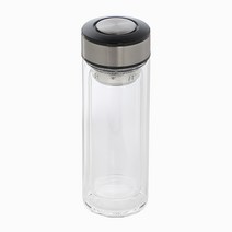 이중유리티텀블러 차량용 투명 차우림 티보틀 300ml