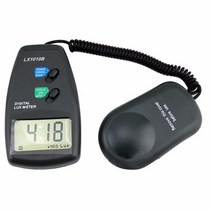 조도계 조도측정기 휘도계 디지털조도계 새로운 3 범위 디지털 LCD 50 000 럭스 미터 광도계 라이트 LX1010, 한개옵션0