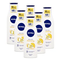 니베아 큐텐 비타민C 퍼밍 바디로션 수분크림 250mL Nivea Q10 Vitamin C Firming Body Lotion, 6개