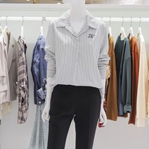 [AK PLAZA] [비지트인뉴욕] 루즈핏티카라블라우스 (VX9LS94)