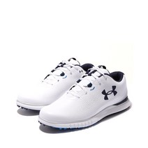 언더아머 UA GLIDE 2 스파이크리스 골프화 (3026402-100)