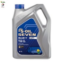 에스오일 7 BLUE #7 ECO CJ 10W-40 4L 디젤