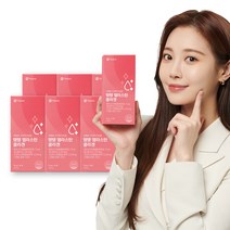 [본사] 휴온스 엘루비 탱탱 먹는 이소 데스모신 엘라스틴 콜라겐 젤리, 14포, 6박스