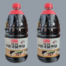 화미 오뎅국물쯔유 2kg 2개 가쓰오 우동 오뎅탕 어묵탕 어묵 다시 장국 육수 모밀 메밀 국물 쯔유