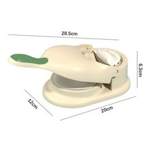 만두 틀 기계만두 제조기 DIY 키트 래퍼 프레스 수동 노동 절약 라비올리 엠바나다 반죽 피부 몰더 기계, 08 beige-B, 08 beige-B