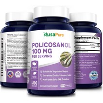 나사퓨어 폴리코사놀 100mg 180베지캡슐