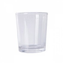 [캔들만들기 용기] 유리컵 캔들 컨테이너 투명 3oz (90ml), 단품