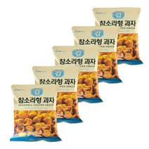 [해운대유통] 청우 참소라형과자 120gx5봉-사무실 학교 과자 간식 옛날과자스낵, 120g, 5봉