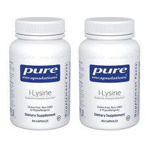 Pure Encapsulations L-Lysine 퓨어 인캡슐레이션스 L-라이신 90캡슐 2팩