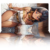 유희왕플레이매트 YuGiOh 이시즈 이쉬타르 보드 매트 TCG CCG 트레이딩 카드 맞춤형 애니메이션 마우스 패드 고무 책상 존 가방, [01] 600mmx350mmx2mm