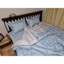 진드기차단 나뭇잎 차렵이불 사계절 부드러운이불 먼지없는이불