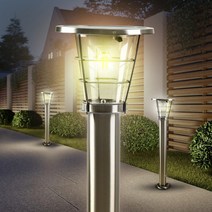 태양열 정원등 조명 태양광 가로등 조명등 잔디등 4.5W S73N, 4.5W_1m, 노란빛