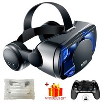 컴퓨터 게임기 VR 안경 vr 기기 추천 VRG Pro 3D 가상 현실 장치 헤드셋 Viar 고글 헬멧 렌즈 스마트 폰 컨트롤러 뷰어, China, No Box 9156 Remote, 4.No Box 9156 Remote, 1개