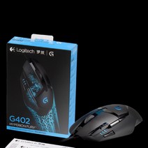 Logitech 로지텍 G402 유선 게이밍 마우스 8키 편집 게임 전용, G402 마우스