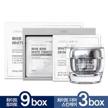 크리스탈 라인 알엑스 화이트 토마토 9박스+화이트 더마스킨케어 3병, 상세 설명 참조, 단일옵션