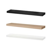 [이케아] LACK 라크 벽선반 110cm/수납장/진열대/벽걸이/벽수납/거실가구, 색상:우드_201.861.82
