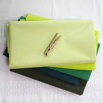 더패브릭 [대폭방수천] 다후다 무지 그린계열 5color-51933, 359 연두