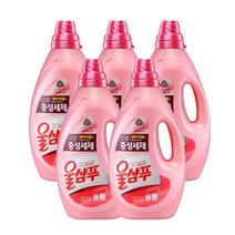 울샴푸 오리지널 중성세제 울세제 본품, 2L, 5개