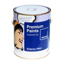 노루페인트 외부용 프리미엄 팬톤페인트 익스테리어 4L 계란광, 계란광 16-0806 Goat