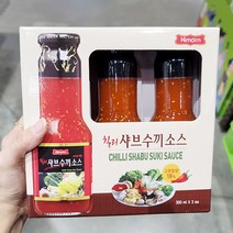 칠리 샤브수끼소스 300ml x 3입, 단품, 단품