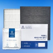 청정당당 현대 차량용 에어컨필터 미세먼지차단 콜게이트 탈취 자동차 에어필터 교체 복합형, 더올뉴벨로스터(JS)_2018~