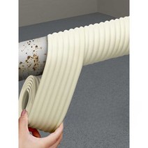 도시가스배관커버 라인 파이프라인 미관 온수기 후드, 베이지 폭 8cm x 길이 2m 2롤