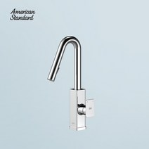 코너스톤 주방 싱크대 수전 FD1803 실버 헤어라인 수도꼭지 아메리칸스탠다드 더타일, 코너스톤 주방수전_FD1803