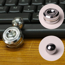 어른 장난감 손 심심할때 손가락 장난감 위성 피젯 스피너 메탈피젯 남친선물 키덜트 토이 스트레스해소, 실버