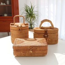 낙타하우스 프리미엄 라탄보관함 3종 택1, 라탄사각수납함