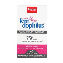자로우포뮬러 우먼스 펨 도피러스Fem Dophilus 유렉스균주 50억CFS함유 베지캡슐30정 고약사추천, 60캡슐