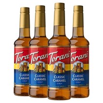 토라니 Torani 시럽 클래식 카라멜 254oz 4 팩, 25.4 Fl Oz (Pack of 4)_Vanilla