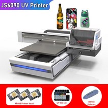 산업용 트리플헤드 UV 프린터 사이즈 A1 전제품 호환, 중국, 잉크가 있는 UV 프린터