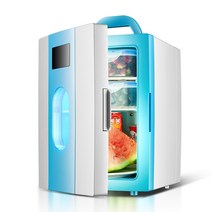 40L60L 작은 전체 냉동고 작은 냉장고 미니 냉장고 모유 냉동고 우유 저장 냉동고, 10 리터 하늘색 냉장