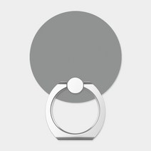 억스 아이링팝 솔리드 핸드폰 스마트링 무선충전 휴대폰 스마트 톡 핑거 그립 홀더 거치대, Solid 10_ 스모크 그레이
