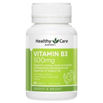 [뉴질랜드직구] Healthy Care Vitamin B3 60tablet 1팩, 수량, 상세참조