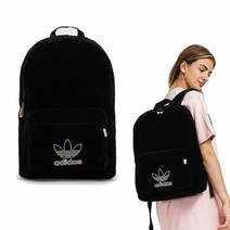 아디다스 아디컬러 벨벳 백팩 H11512, 블랙